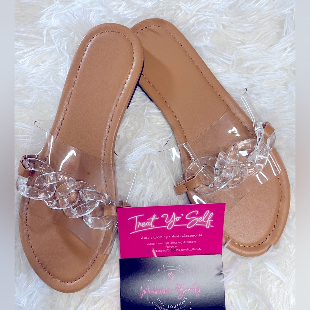 Transparent Flat Sandals